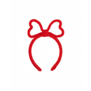 Heart-Shaped Plush Headband  Soft & Playful Style