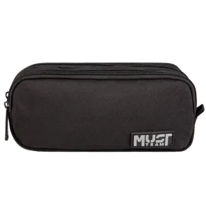 Must Pencil Case Barrel Monochrome Black with Gray