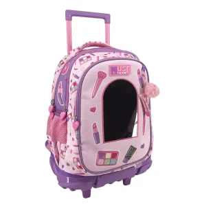 Must Team  Cosmetics Trolley Backpack