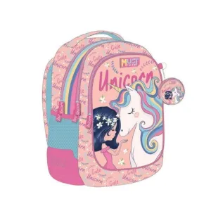 Must Team Girl & Unicorn Backpack 17'