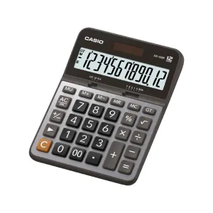 Casio GX-120B Electronic Desktop Calculator with 12-Digit | GX-120B-W-DC(CN)