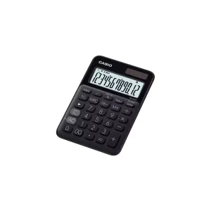 Casio MS-20UC-BK 12-Digit Mini Desktop Calculator Black | MS-20UC-BK-N-DC(CN)