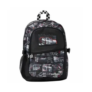 Smiggle: Car Racing 42cm Backpack (Grade 1 â€“ Grade 3)