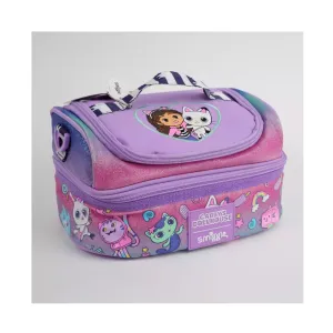 Smiggle x Gabbyâ€™s Dollhouse: Double Compartment Lunch Bag