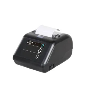 NCTS (MP01) Thermal Printer for Money Counter - External Display - Black