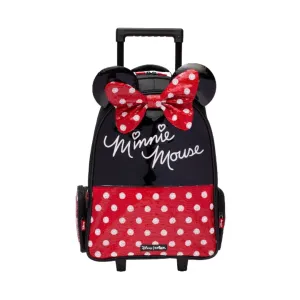 Smiggle Red Minnie Mouse Trolley Backpack