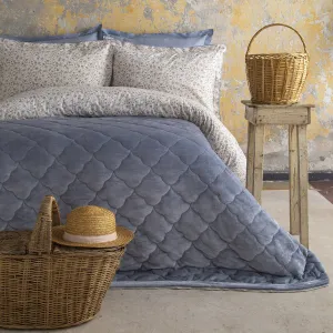 Apricitas Miracle Blue Double Duvet Cover Set Blanket