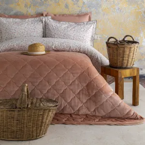 Apricitas Miracle Blush Double Duvet Cover Set Blanket
