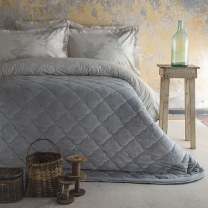 Apricitas Mila Green Double Duvet Cover Set Blanket