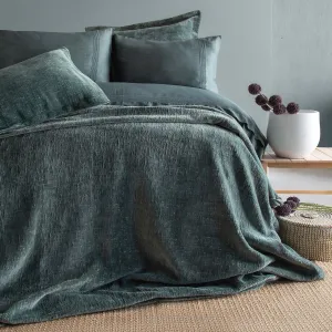 Ap Paris Yesil Double Duvet Cover With Bed Spread Set