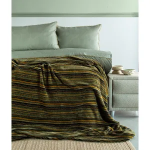 Ap Lizbon Olive Double Duvet Cover With Bed Spread Set