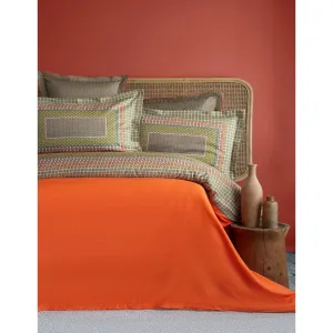 Ap Regina Orange Double Duvet Cover Set