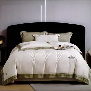 Bellucci Duvet Cover Set Double Cream 0012