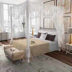Piel Blanket Plain 260 Cream - Made In Spain