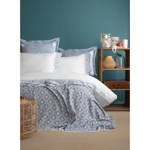 Double Duvet Cover Set + Bed Spread Ap Florans - Made In Turkey
