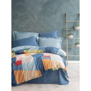 Double Bed Set Cosy Mavi - Made In Turkey