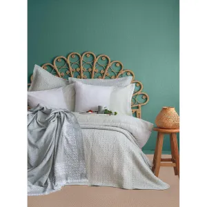 Double Duvet Cover Set + Bed Spread +Blanket Ap Omari Adacayi - Made In Turkey