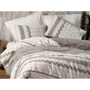 Double Bed Set Aren Kahve - Made In Turkey