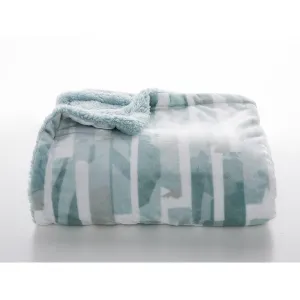 Knitted Blanket Debor Verde 130X170 - Made In Spain