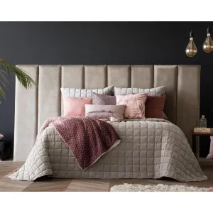 2Pcs Single Bedspread 180*270 Marinel Beige - Made In Spain