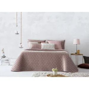 2Pcs Single Bedspread 180*270 Naroa Lilac Purple - Made In Spain