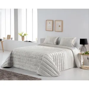 2Pcs Single Bedspread 180*270 Boston Grayish Yellow - Made In Spain