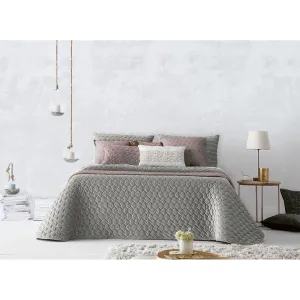 2Pcs Single Bedspread 180*270 Naroa Grey - Made In Spain