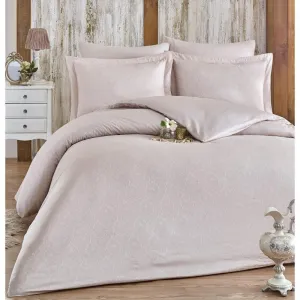 6Pcs Single Duvet Cover 160*220 Satin Damask Stone - Made In Turkey