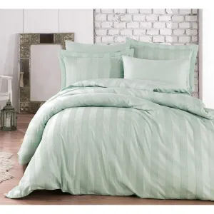 4Pcs Double Duvet Cover 200*220 Waffle Green - Made In Turkey