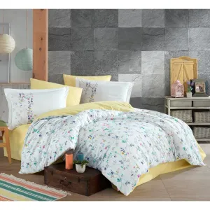 3Pcs Single Duvet Cover 160*220 Orient Yellow - Made In Turkey