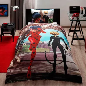 3Pcs Bed Linen For Children Miraculous 160*220 - Made In Turkey
