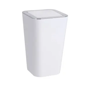 Swing Cover Bin Candy White