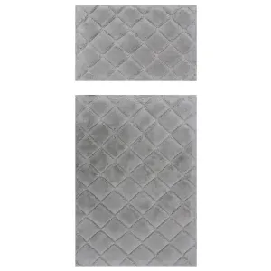 Bellucci Olivia Light Grey 2 Set Bathmat
