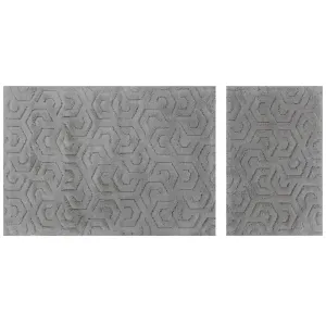 Bellucci Meja Light Grey 2 Set Bathmat