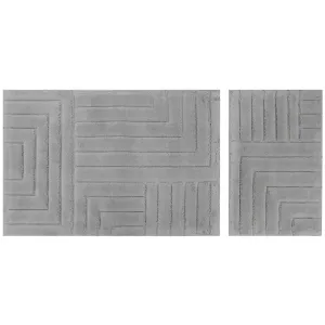 Bellucci Loren Light Grey 2 Set Bathmat
