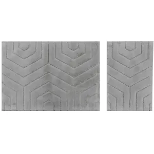 Bellucci Elisa Light Grey 2 Set Bathmat