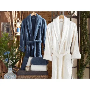 6Pcs Jacguard Bathrobe Set  Melanie