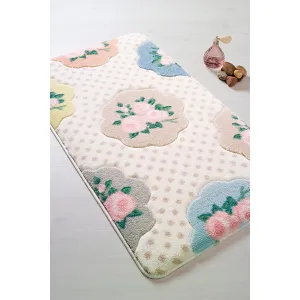 Bath Mat Confetti Bundle 57X100  Pink Carved