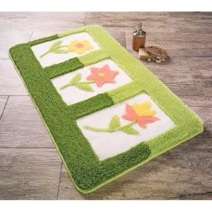 Bath Mat  Confetti Angelik 60X100 Green