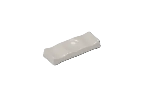 Porcelain Spoon Rest White Kitchen Countertop Utensil Holder