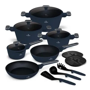 Berlinger 15 pcs cookware set, Deep Sea Collection