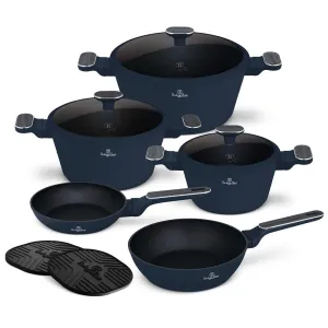 Berlinger 10 pcs cookware set, Deep Sea Collection
