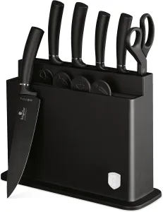 Berlinger 11 pcs knife and cutting board Matte Black