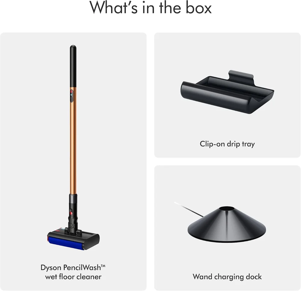Dyson PencilWash™ wet cleaner Copper
