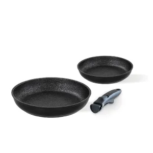 Fry Pan Set Barazzoni GraniticaExtraInductionFacil