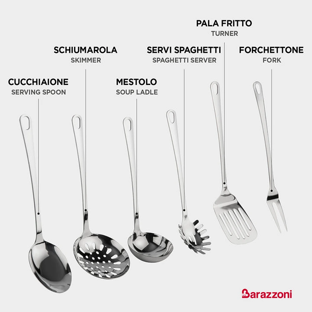 Utensils Set Barazzoni Mediterranea 8007267146320