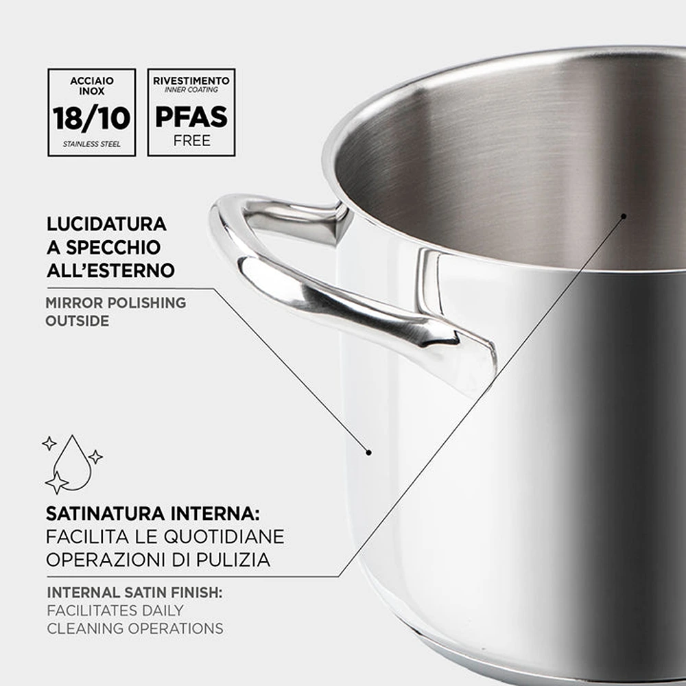 Casserole Barazzoni Chef Line 24cm 8007267117948