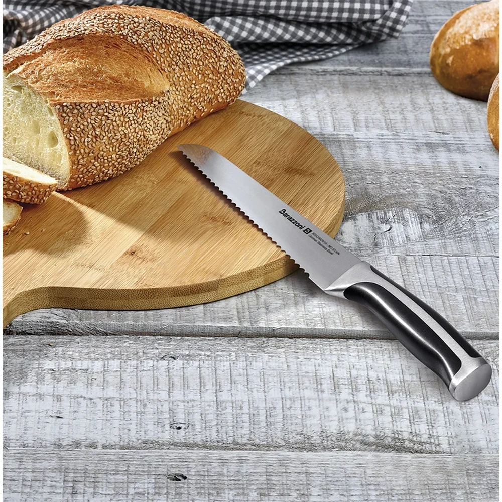 Bread Knife 8″ Barazzoni Inox Professional 7150525