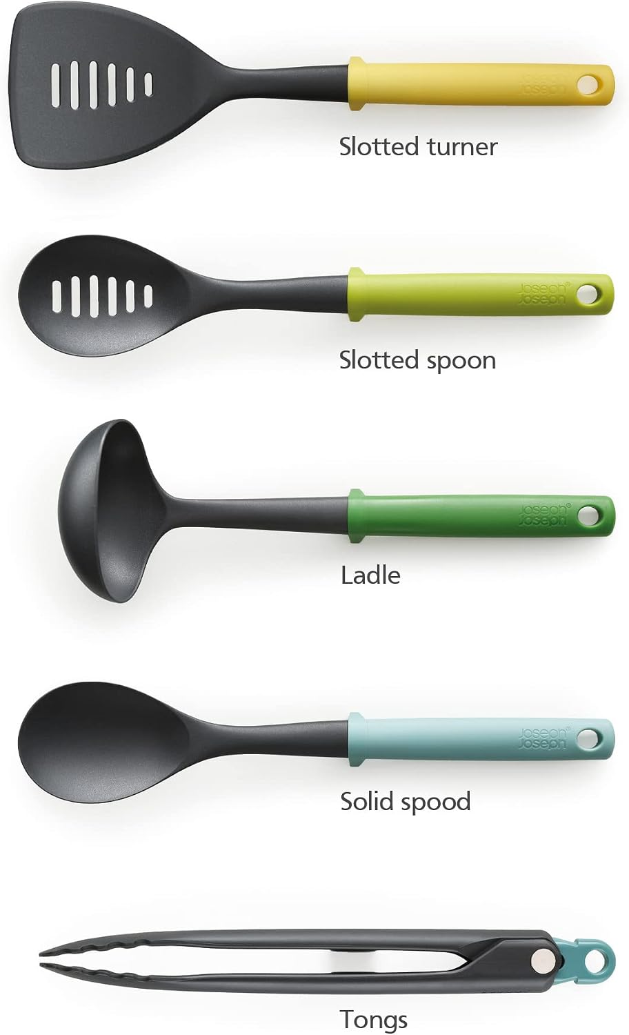 Joseph Joseph Duo 5-piece Kitchen Cooking Utensils Set
