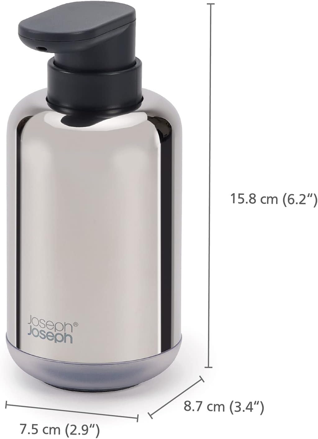 Joseph Joseph Soap Dispenser Stainless Steel One Size